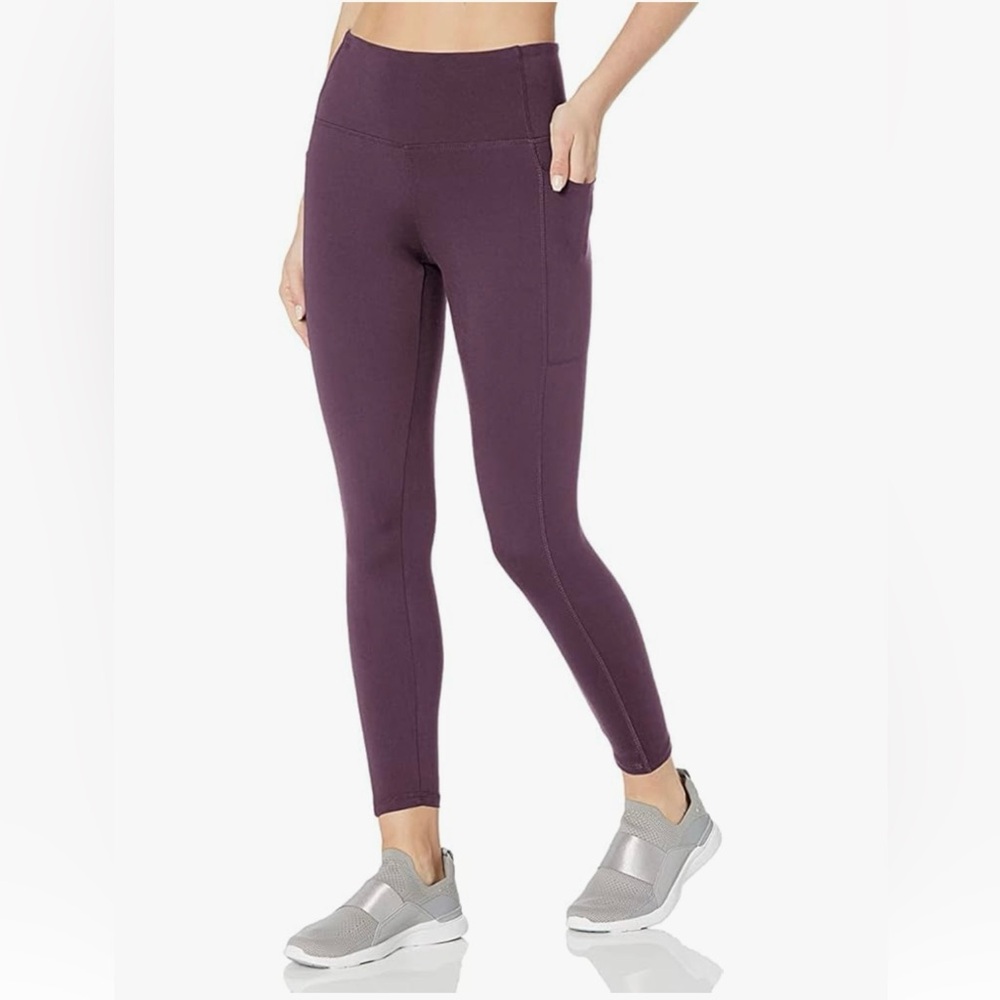 Danskin Purple Compression Leggings High-Waisted Performance